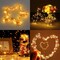66 ft 200 LED USB Fairy Lights Plug in, Twinkle String Lights with Remote and 8 Modes & Timer Copper Wire Mini Starry Lights for DIY Christmas Wedding Party Bedroom Wall Decorations, Warm White